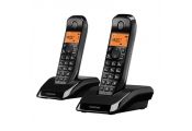 MOTOROLA S1202 Telefono DECT DUO Negro