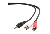 Gembird Cable Audio 3.5mm(M) a 2 RCA(M) 2.5 Mts