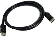 Cable display port macho a macho 1.5 metros color negro 089G-187BAA500