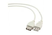 Gembird Cable Alarg. USB 2.0(M)-(H) 0.75Mts