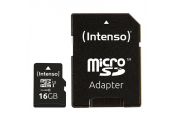 Intenso 3423470 Micro SD UHS-I Premium 16GB c/adap