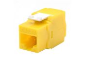 WP Keystone Cat. 6a UTP RJ45/Hembra Amarillo