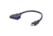 Gembird Cable Adaptador HDMI(M) a 2xHDMI(H) 0.2Mts