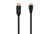 Nanocable Cable Conversor DP a HDMI 2 M Negro