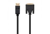 Nanocable Cable Conversor DP a DVI  2 M Negro