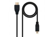 Nanocable Cable Micro HDMI 1.4  A/M-D/M 0.8 M