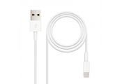 Nanocable Cable de datos/carga LIGHTNING/USB 2 M