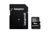 Goodram M1AA Micro SD C10 16GB c/adap