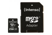 Intenso 3423492 Micro SD UHS-I Premium 256G c/adap