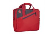 MONRAY Maletn Porttil 15,6"  Bolsillo Ext. Rojo