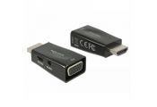 Delock Adaptador HDMI-A macho VGA hembra/audio