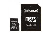 Intenso 3423493 Micro SD UHS-I Premium 512G c/adap