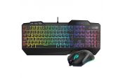 Krom Pack Teclado Semimecanico y Raton Krusher SP