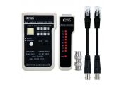 Nanocable Testeador cable RJ11/RJ12/RJ45, coaxial