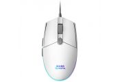 Mars Gaming Ratn MMG 3200dpi RGB FLOW Blanco