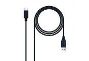 Nanocable Cable USB 3.1 Gen2 USB-C/M-A/M 1,5 M