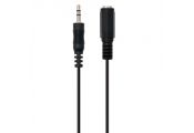 Ewent Cable Audio Estereo 3,5mm/M y 3,5mm/H - 2mt