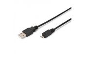 Ewent Cable USB 2.0  "A" M a Micro "B" M 0.5 m