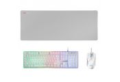 Mars Gaming Combo MCPX GAMING 3IN1 RGB WHITE PT