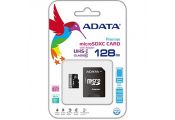 ADATA MicroSDHC 128GB UHS-I CLASS10 c/adapt