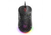 Mars Gaming Raton Gaming ligero RGB negro