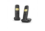 Gigaset A270 Inalmbrico DECT Duo Negro