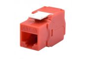 WP Keystone Cat. 6a UTP RJ45/Hembra  Rojo