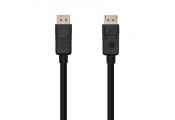 Aisens Cable DP V1.2 4K@60hz DP/M-DP/M negro 2.0m