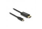 Delock Cable USB Type-CTmacho Displayport macho 1m