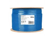 Ewent Bobina Cable Red CAT6A U/UTP,LSZH,305m