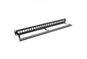 Monolyth Patch Panel 24 Puertos 19" UTP Keystone