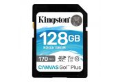 Kingston Canvas Go! Plus SD 128GB class 10 U3 V30