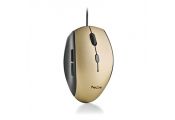 NGS WIRED ERGO SILENT MOUSE + USB TYPE C ADAP GOLD