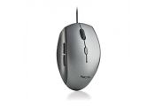 NGS WIRED ERGO SILENT MOUSE + USB TYPE C ADAP GRAY