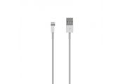Aisens Cable Lightning-M a USB-A 2.0-M blanco 0.5m