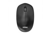 Nilox Ratn Wireless, 1000 DPI, 3 botones, Negro