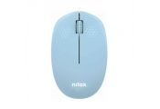 Nilox Ratn Wireless, 1000 DPI, 3 botones, Azul