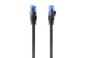 Aisens Cable RJ45 Cat.6 UTP AWG26 CCA Negro 0.5M