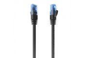 Aisens Cable RJ45 Cat.6 UTP AWG26 CCA Negro 1.0M