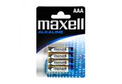 Maxell Pila Alcalina 1.5V Tipo AAA Pack4