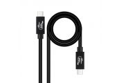 Nanocable Cable USB4 Gen3x2 40Gbps 240W USB-C 1M