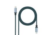 Nanocable Cable USB 3.1GEN2 5A USB-C/M-USB-C/M 2 M