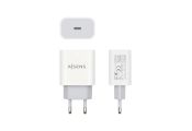 Aisens Cargador 20W USB-C PD3.0 1xUSB-C Blanco