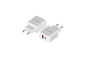 Aisens Cargador 20W USB-C PD3.0 USB-A QC3.0 Blanco