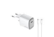 Celly Cargador  45W Usb-C + Cable Usb-C