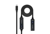 Nanocable Cable USB 3.2 amplif. C/M-C/H 10 m