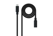Nanocable Cable USB 3.2 GEN2x2 100W C/M-H 1,5 m