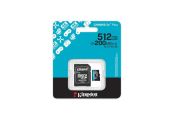 Kingston microSD Canvas Go! Plus 4 512GB 200 MB-s