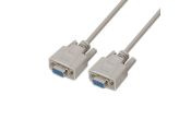 Aisens Cable Serie Null Modem DB9/H-DB9/H 1.8m