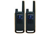 MOTOROLA T82 Extrem Walkie Talkie Duo UK con Adapt
